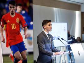 Brahim a été présenté comme nouveau joueur du Real Madrid. EFE
