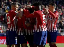 El Atleti sufre una plaga de lesiones. EFE