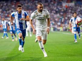 El Madrid recibe al Espanyol con el 'Clásico' muy presente. EFE