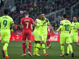 Semedo habló de Leo Messi. EFE