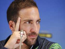 Higuaín mandó un mensaje de agradecimiento a Gallardo. EFE/Archivo