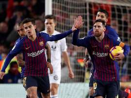 Messi a inscrit les deux buts de la remontada. EFE
