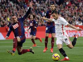 El Sevilla empató en los últimos segundos. EFE