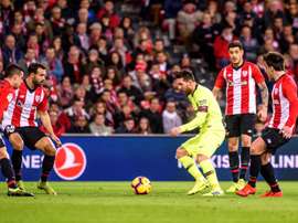 Balenziaga elogió a Messi. EFE