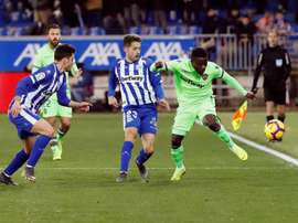 El Alavés alcanzó las 150 victorias en Primera. EFE