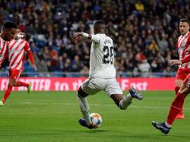 Vinicius Jr fue suplente tras mes y medio y el Madrid perdió. EFE