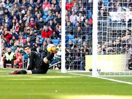 El Girona asaltó el Bernabéu. EFE