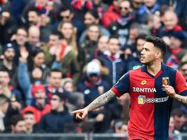 Sanabria está viviendo una racha imparable en el Genoa. EFE