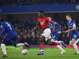 El Manchester United eliminó al Chelsea. EFE