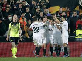 El Valencia recibe al Krasnodar. EFE