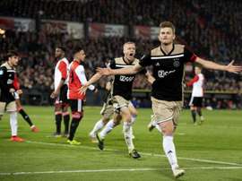 El Ajax es el primer finalista de la Copa de Holanda. EFE
