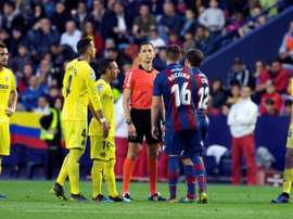 El Villarreal marcó los dos goles en el tiempo de añadido. EFE