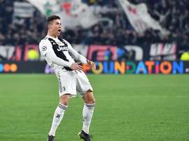 CR7 recebe mesmo castigo de Simeone. AFP