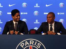 Le PSG publie un communiqué sur Mbappé. AFP
