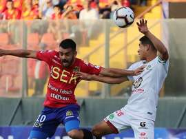 Empate entre Unión Española y Mushuc Runa. Twitter/UEoficial