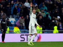 Luka Modric sigue en la agenda del Milan. EFE/Archivo