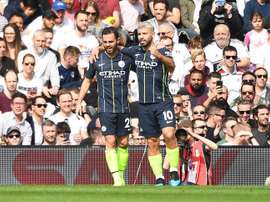Bernardo Silva y Agüero regalan una importante victoria al City. EFE