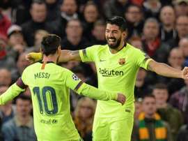 Luis Suarez's head provoked the only goal of the contest. EFE