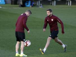 Muniain, ausente en la sesión del Athletic. EFE