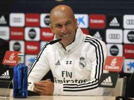 Zidane évoque l'avenir de son équipe. EFE