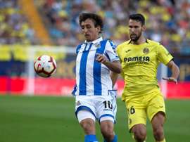 La Real Sociedad afronta sin ambición el choque ante el Villarreal. EFE