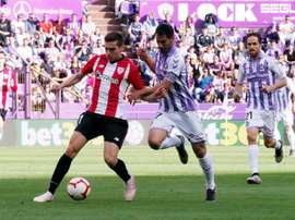 Ander Capa, baja para el Bernabéu. EFE/Archivo