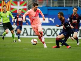 Mendilibar ensalzó a Messi. EFE
