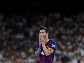 El Barça cayó hace dos años en el Villamarín ante el Valencia. EFE