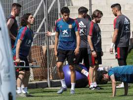 Vallejo habló sobre el partido ante Bélgica y la final ante Polonia. EFE/Archivo