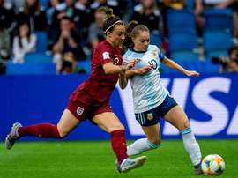 Banini lució el brazalete de capitana en el pasado Mundial de Francia. EFE