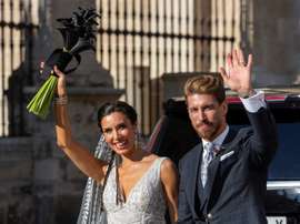 Sergio Ramos y Pilar Rubio se casaron en Sevilla. EFE