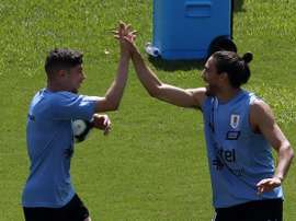 Cáceres (d) sigue sin equipo. EFE/Mauricio Dueñas Castañeda