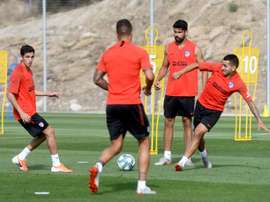 El Atlético inició su segunda semana de pretemporada sin Oblak ni Koke. EFE