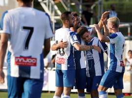 El Espanyol arrolló al Peralada. EFE