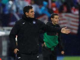 El trío de buenas noticias para Pellegrino antes del derbi. EFE/JuanJo Martin