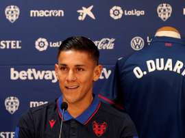 El club tardó más de lo esperado en inscribirle. EFE/Manuel Bruque