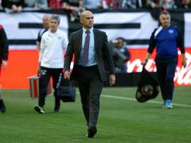 Paco Jémez no se fía de la situación del Málaga. EFE