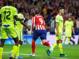 Alvaro Morata scored the only goal of the game in Atletico's win over Getafe. EFE