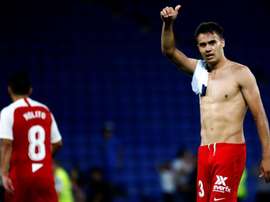 Reguilón analizó la derrota a manos del Villarreal. EFE/Archivo
