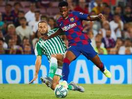 El Betis pierde a Pedraza. EFE/Alejandro García.