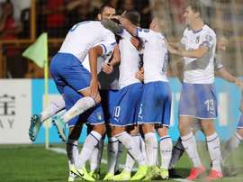 Italia se enfrenta a Finlandia. EFE