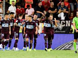 El Celta, con gran parte de su once de la cantera. EFE/Raúl Caro Cadenas