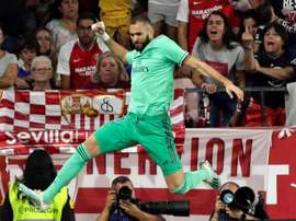 Benzema ya es del 'club' de Messi, Mbappé, Lewandowski y Agüero. EFE