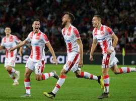 El Estrella Roja remonta al Olympiacos. EFE/EPA/ANDREJ CUKIC