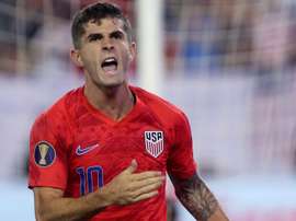 Pulisic, baja para el periplo con Estados Unidos. EFE