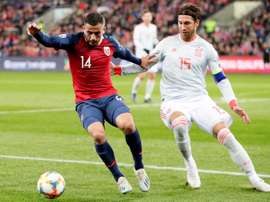 El Noruega-España, lo más visto. EFE