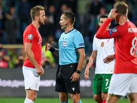 England's Euro 2020 qualifier in Bulgaria was twice halted by racist chanting. AFP