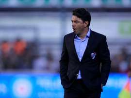 Gallardo habló tras el triunfo en la final. EFE