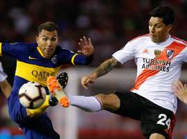 Armani, Enzo Pérez, Palacios... las reacciones de River. EFE