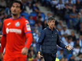 Imanol reconoció los méritos del Valladolid. EFE/Archivo